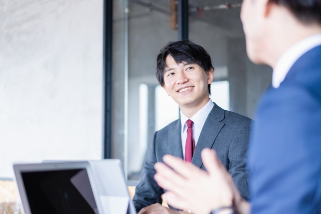 社員インタビューの様子