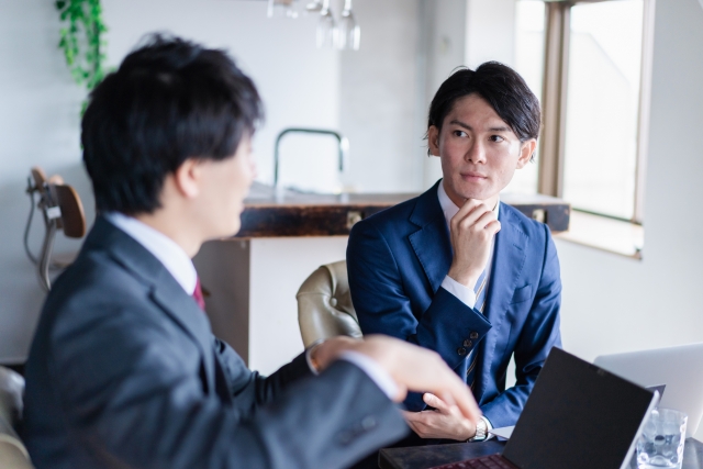 社員インタビューの様子